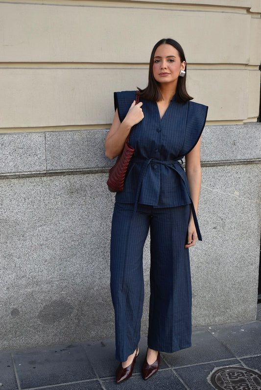 PANTALÓN MARGOT AZUL MARINO