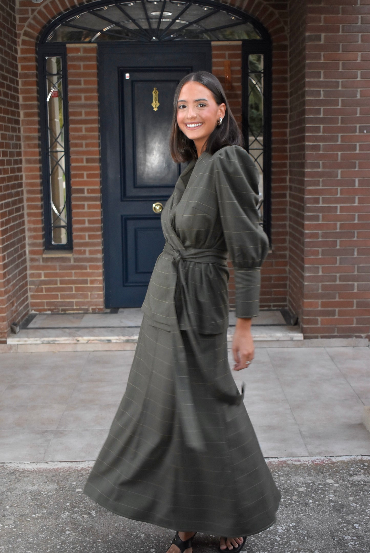 Falda Casilda Verde Militar